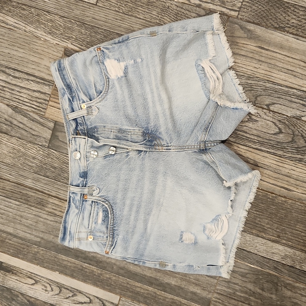 we the free high wasted jean shirts sz 27